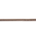 Kunstlederband Metallic flach, roségold