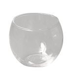 Glasgefäß, rund, 7,5 cm ø
