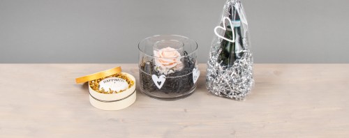 Lovingly wrapped up. 