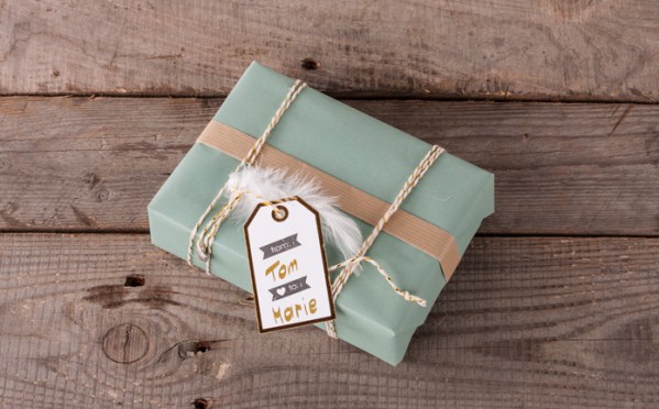 Lovingly wrapped up.