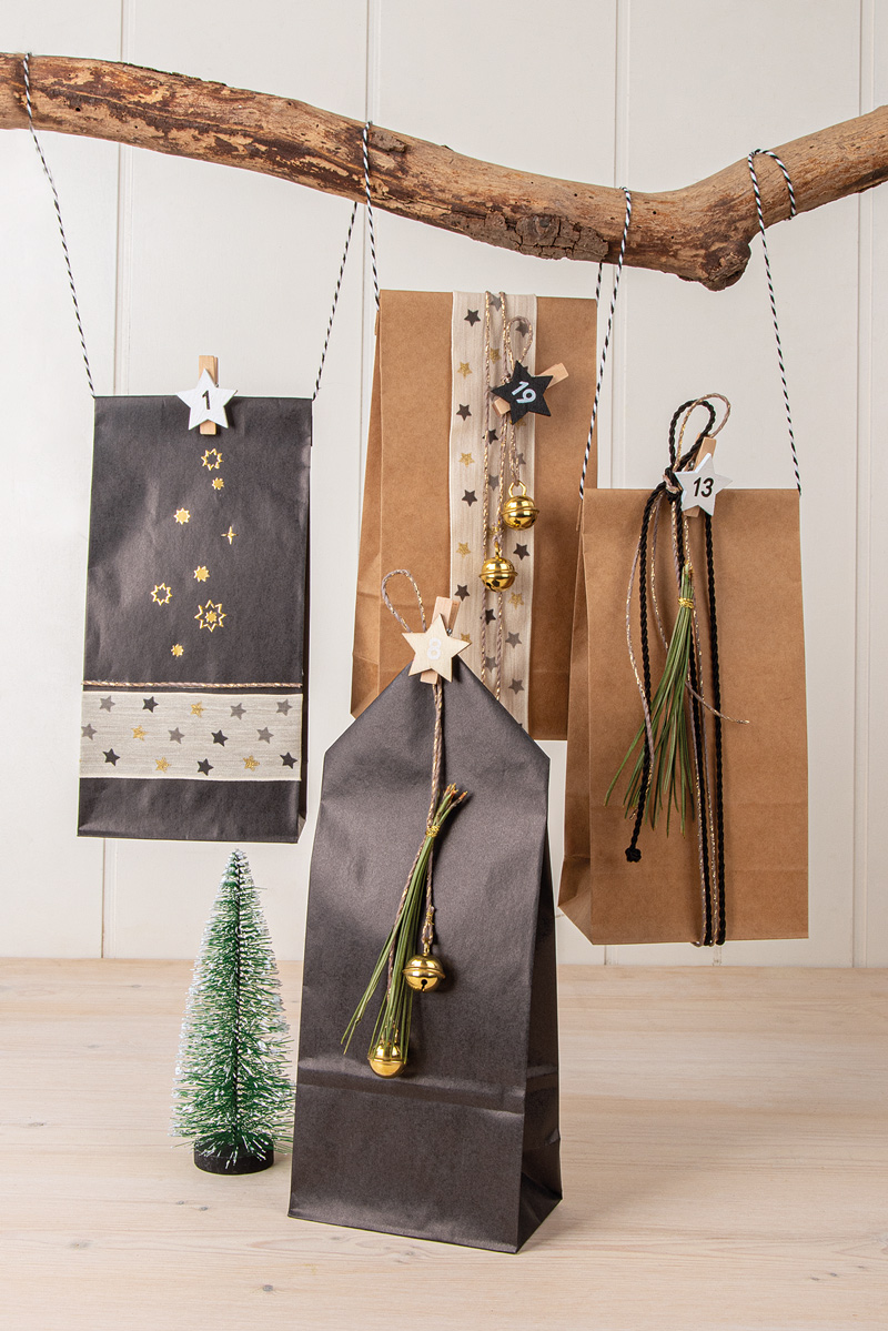 Advent calendar bags