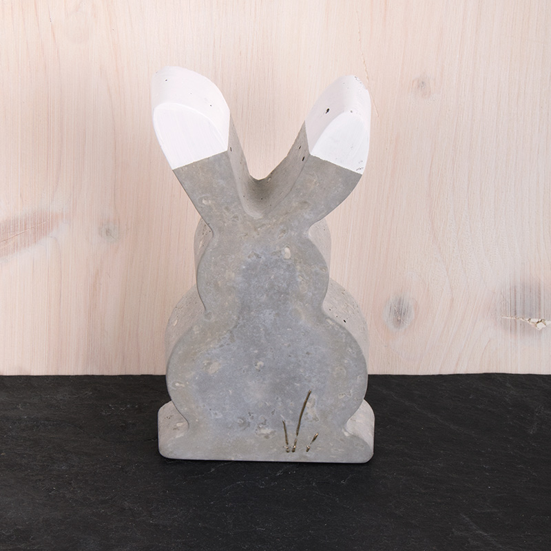 Bunny out of concrete
