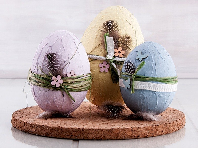 Styrofoam-egg in various colours 