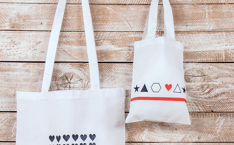 CANVAS - Baumwoll-Tasche Basic-Stempelset