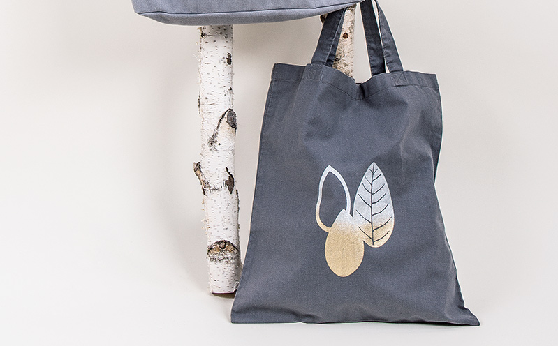 CANVAS - Baumwolltasche Blätter