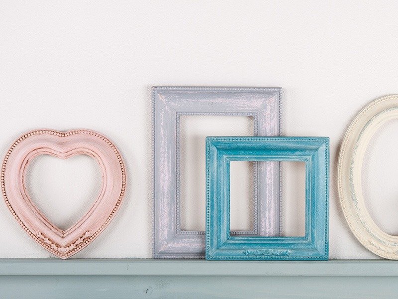 Chalky Finish Deko-Rahmen