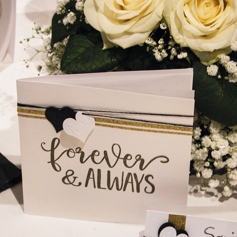 Einladungskarte zur Hochzeit 