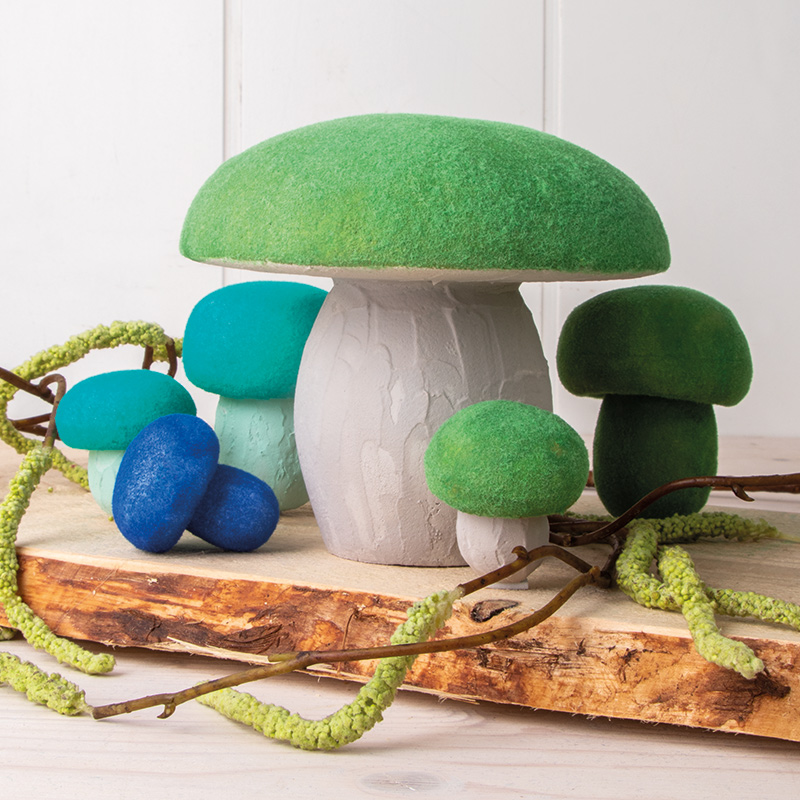 Velvety soft mushroom pleasure.