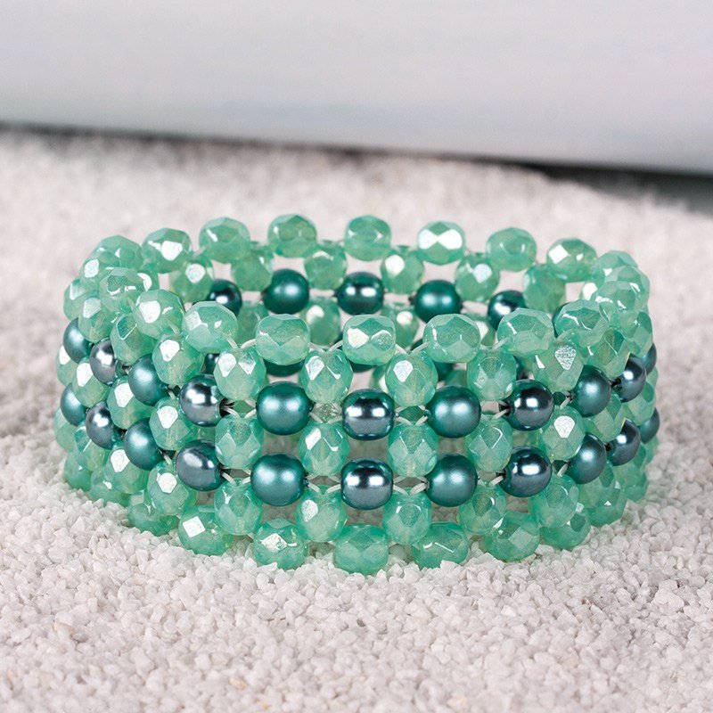 Bracelet large, vert
