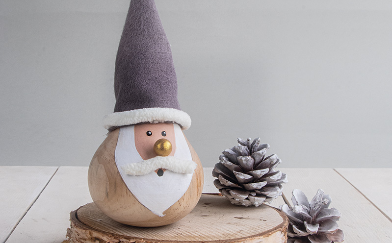 Holzform Korpus Weihnachtsmann