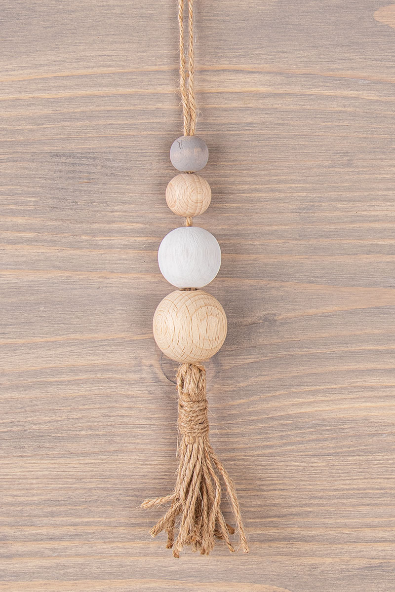 Holzperlen-Dekohänger
