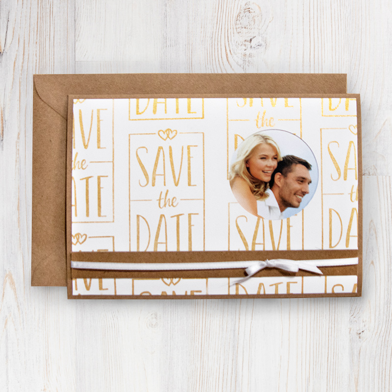 Karte „Save the date“