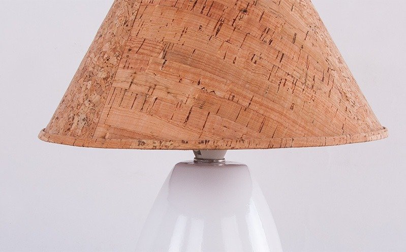 Kork-Lampe