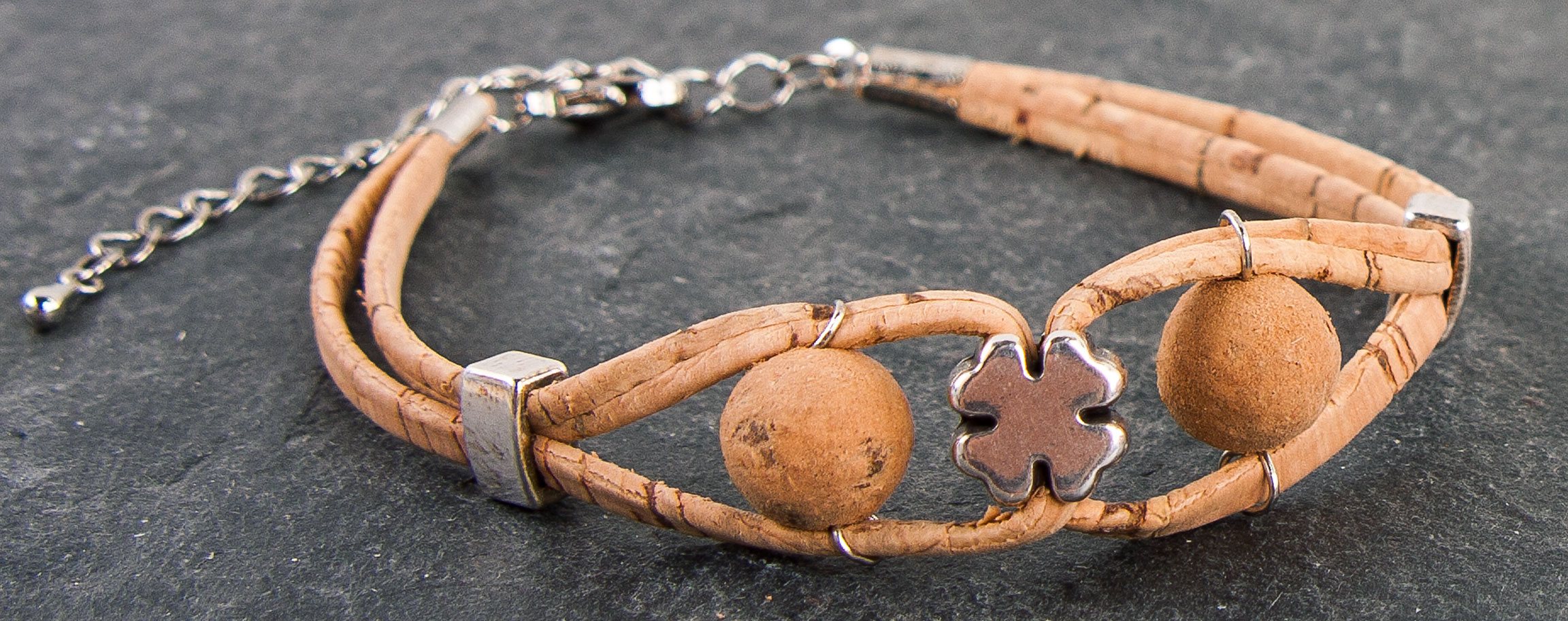 Cork bracelet