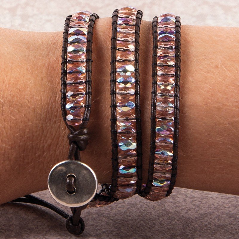 Lässiges Wickelarmband