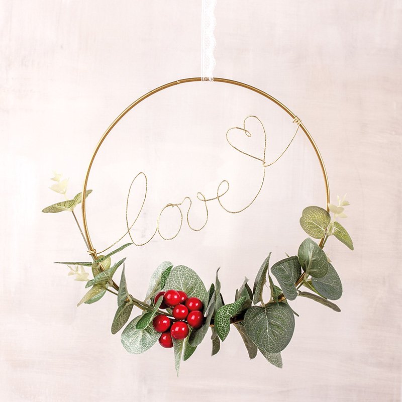 Metallring „love“