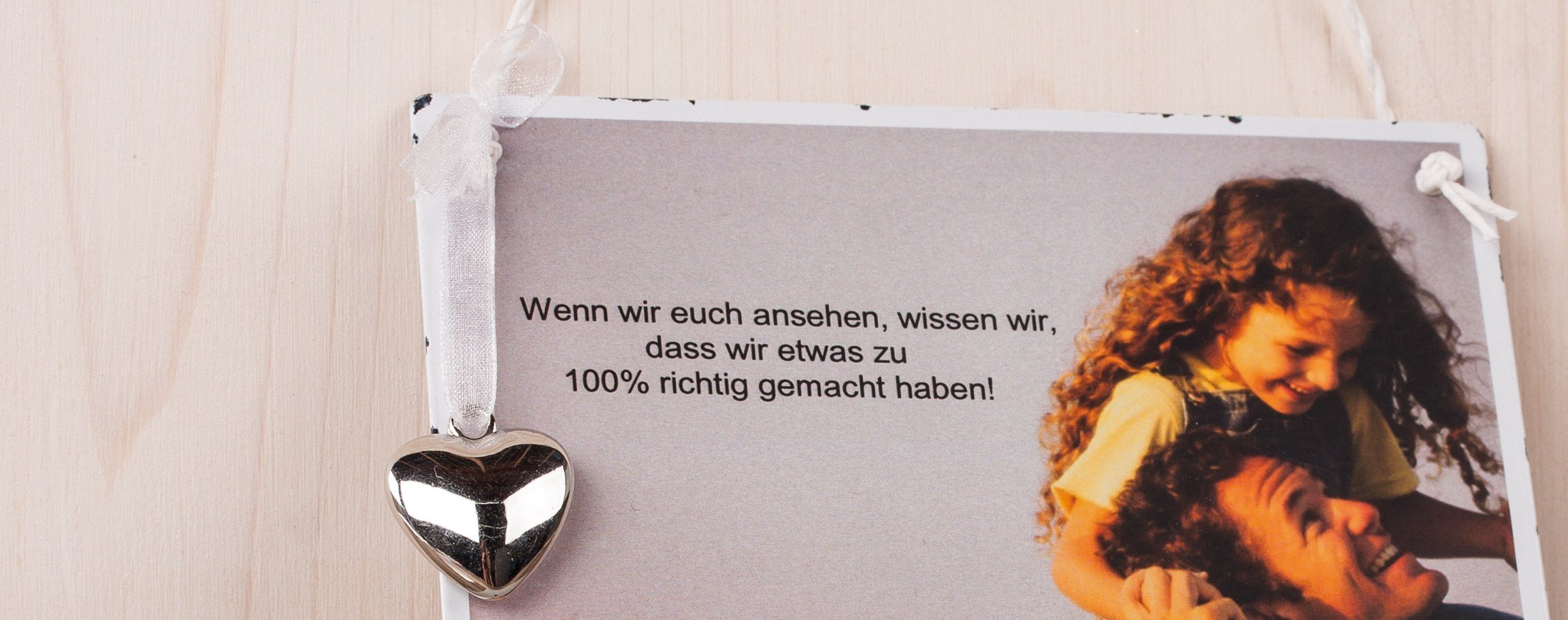 Metallic message plate with transfer foil