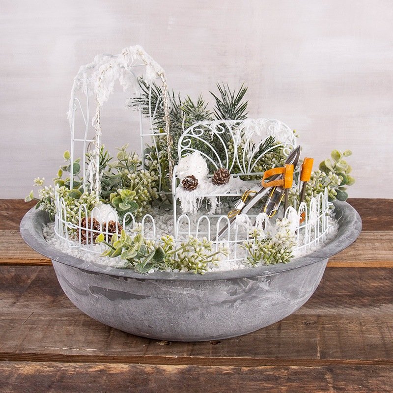 Mini winter-gardening