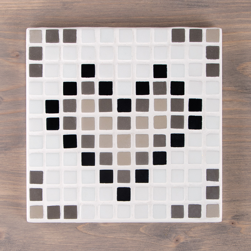 Mosaic tile Heart