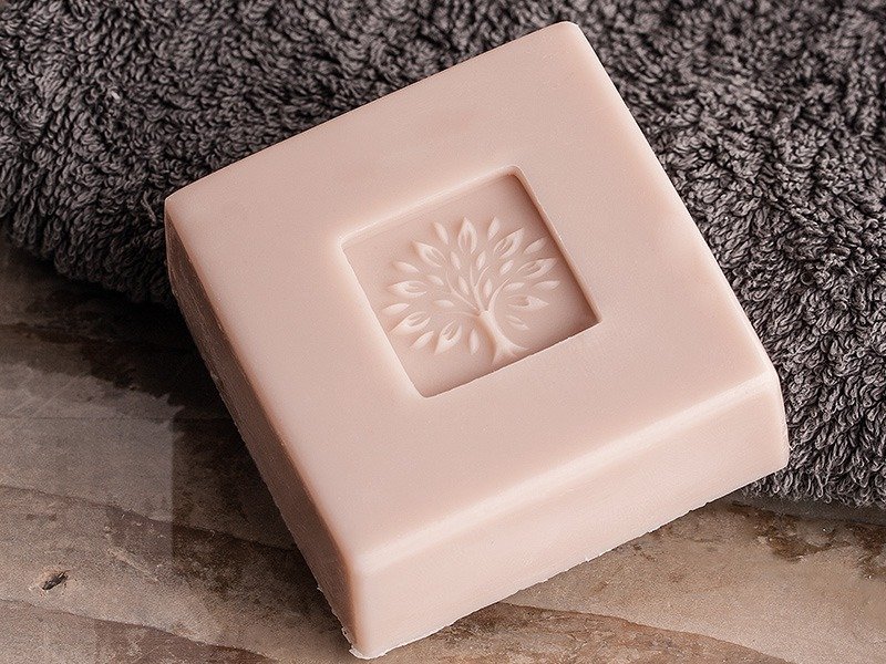 Natural soap with tree of life