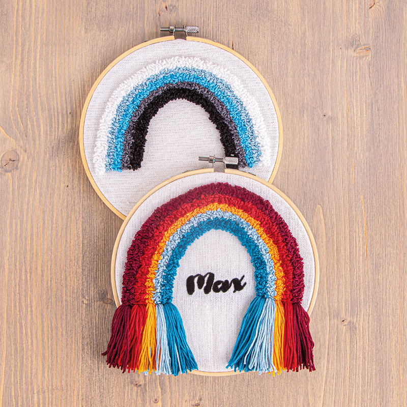 Needle Punching Rainbow