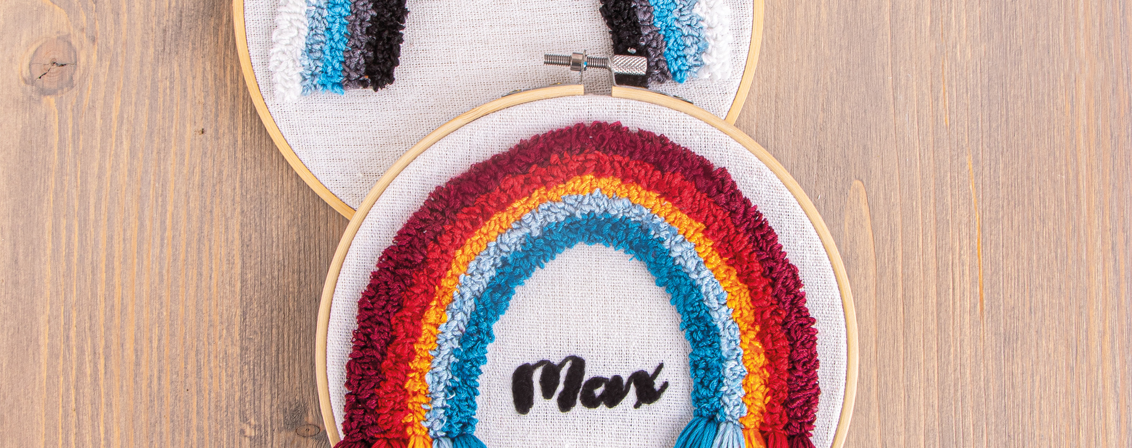 Needle Punching Rainbow