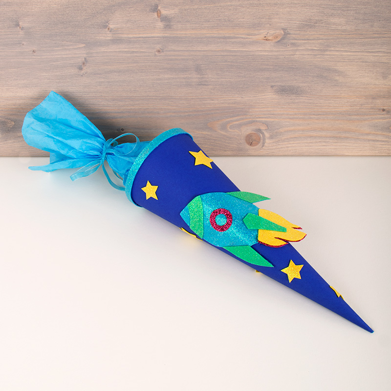 Schultüte Rakete