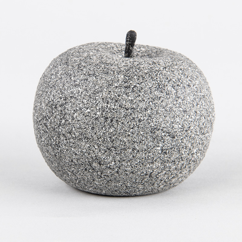 Styropor-Obst Apfel Granit Optik