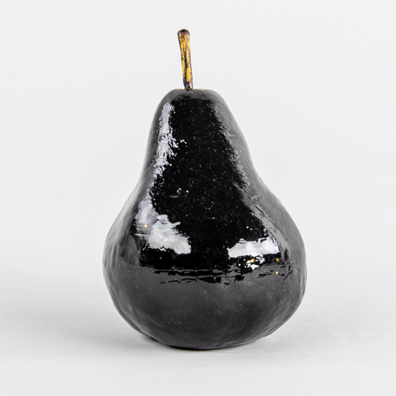 Styrofoam pear with Triple Gloss