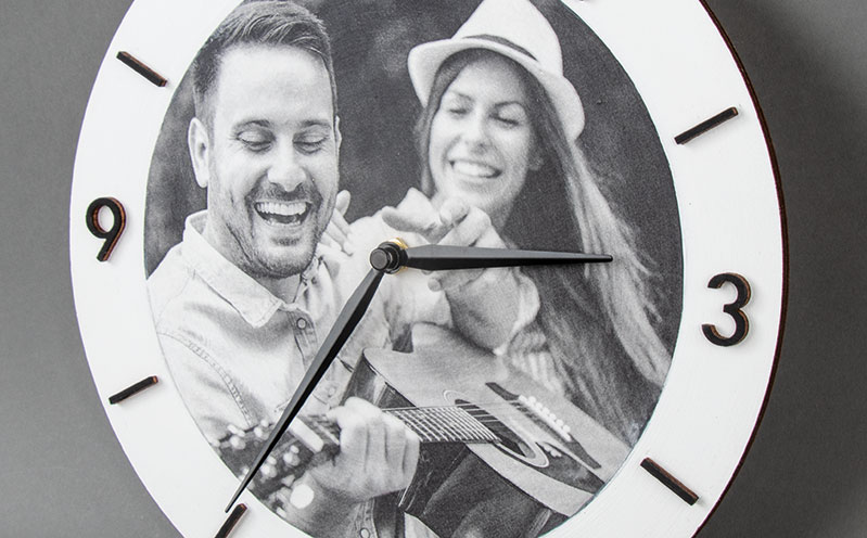Uhr mit Foto