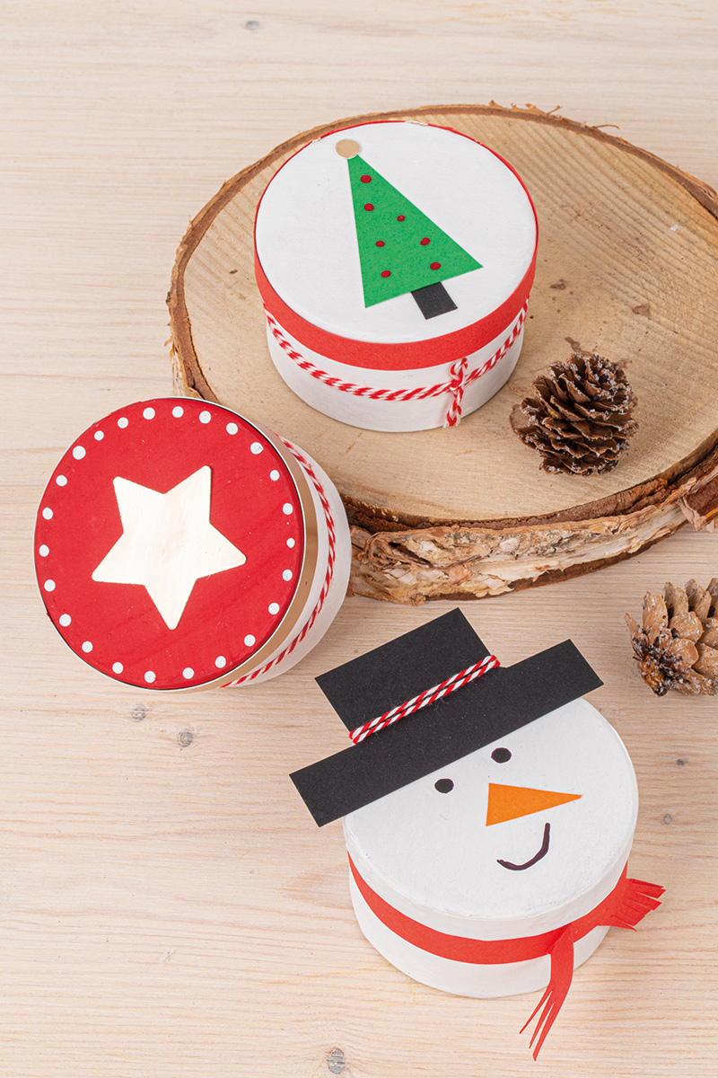 Weihnachtliche Döschen