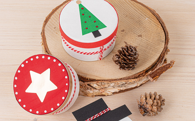 Weihnachtliche Döschen